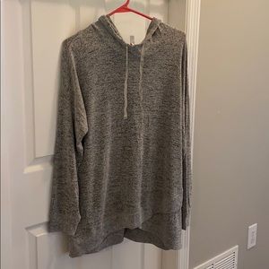Tunic sweatshirt